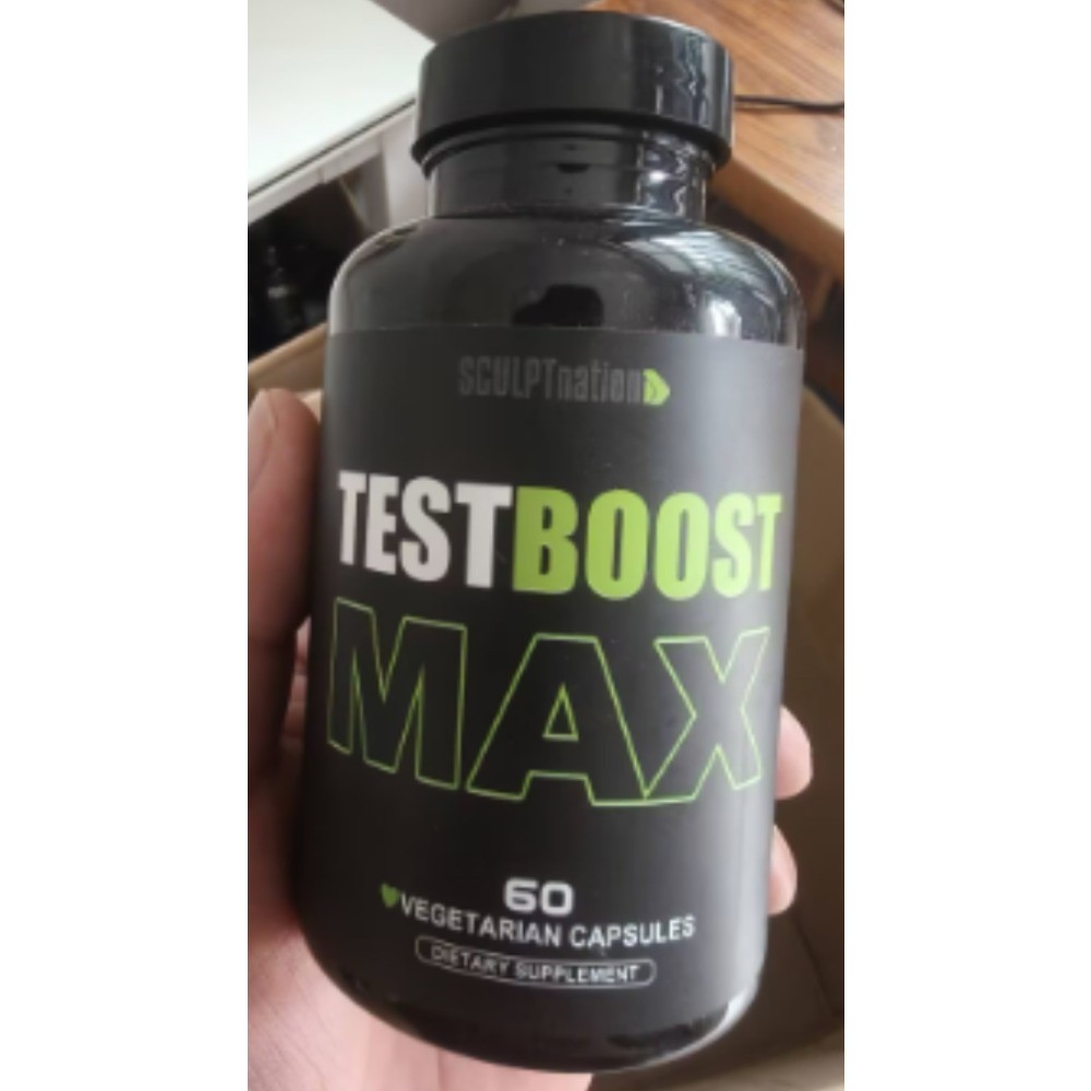 1bottse TEST Sculptnation Max BOOST , Testosterone Build Muscle Men 60 CAPSULES