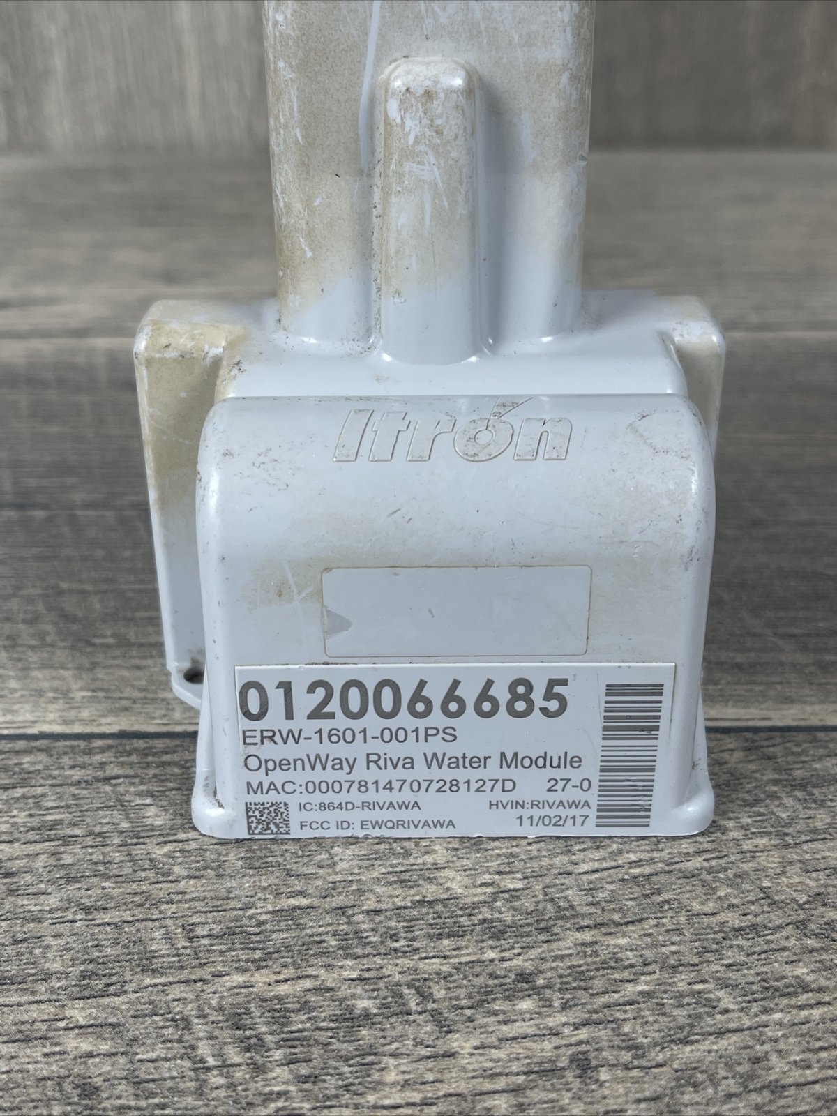 Itron OpenWay Riva Water Module ERW-1601-001 Meter Reading Transceiver Device