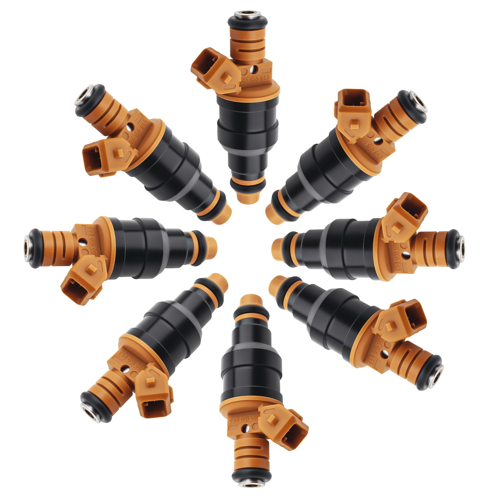 8x Fuel Injectors Fit For Ford F150 F250 F350 4.6L 5.0L 5.4L 0280150943 939 909