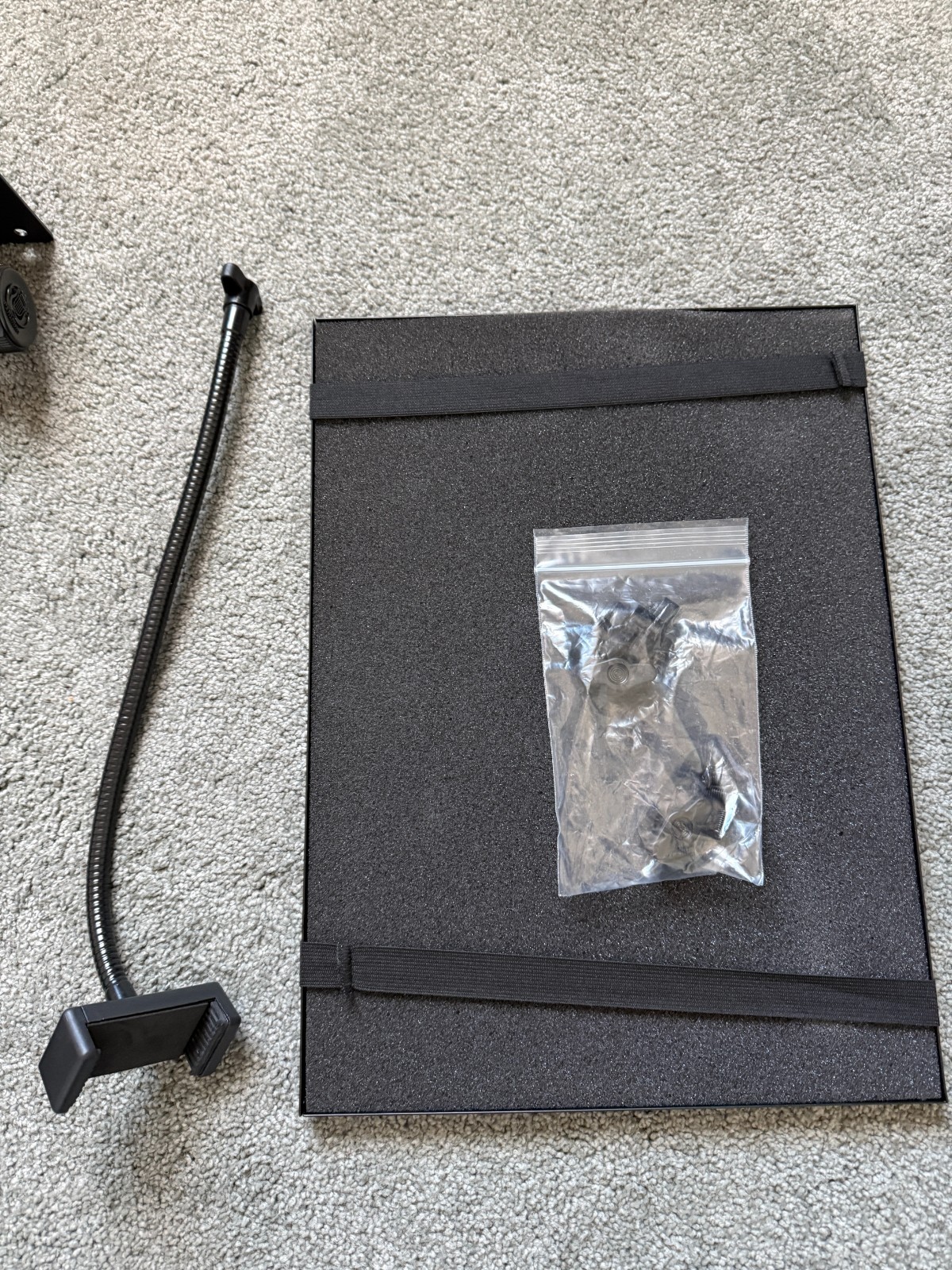 Portable Tripod Stand With Tray For Projector/Laptop/Camera, Adjustable 17”-55”