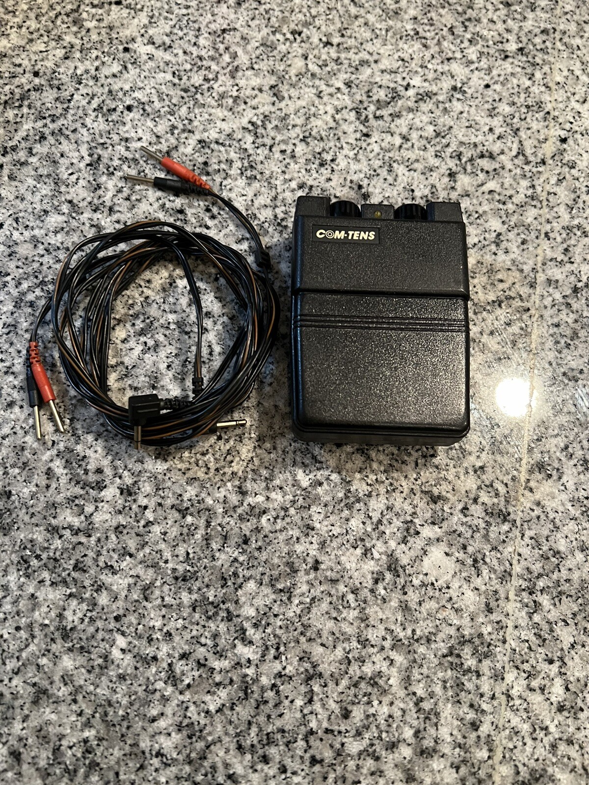 Com-Tens  Unit w/ Battery, Leadwires, New Battery (Dual)