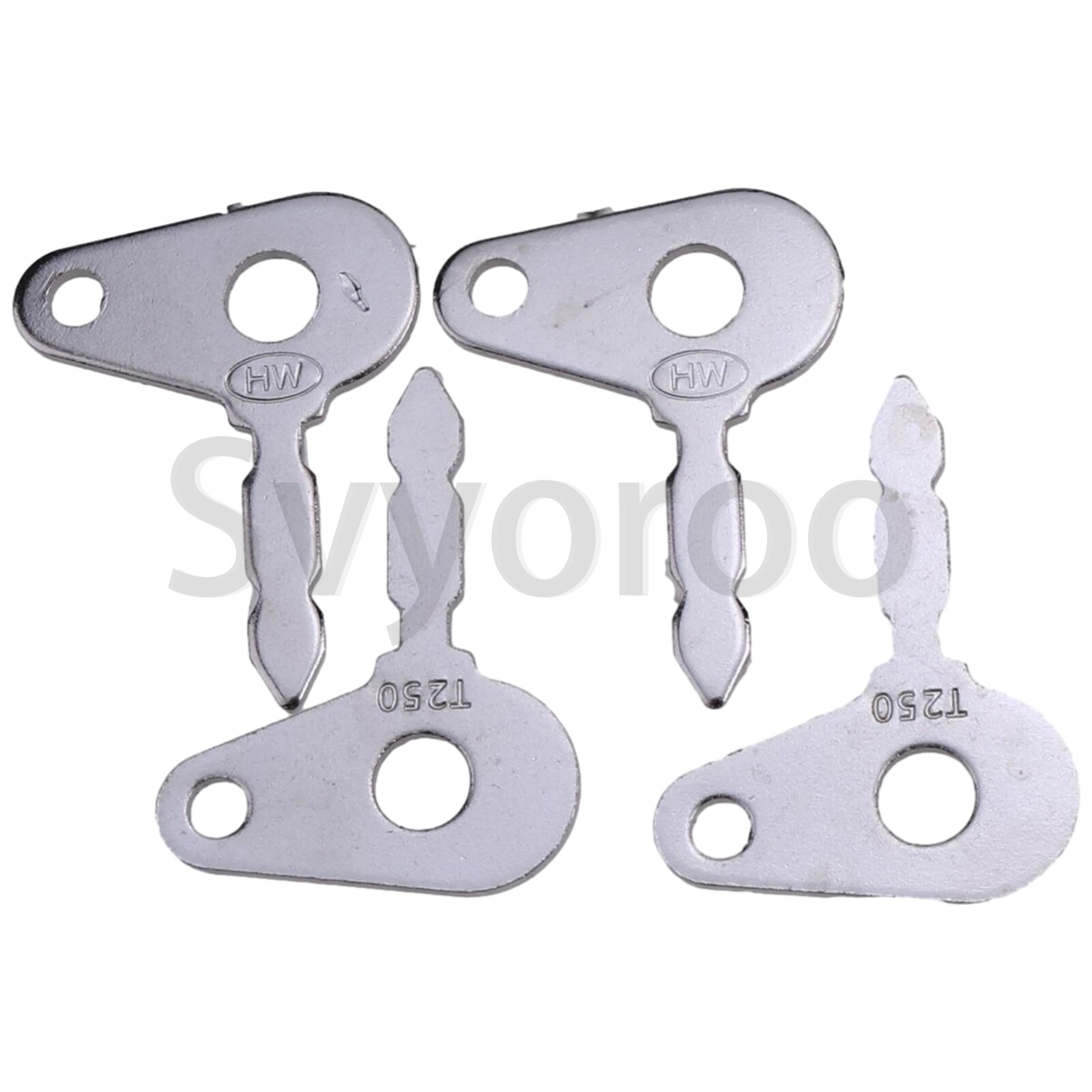(4) Ignition Key For Lucas Ford New Holland Case Tractor T250 8223438 54324157
