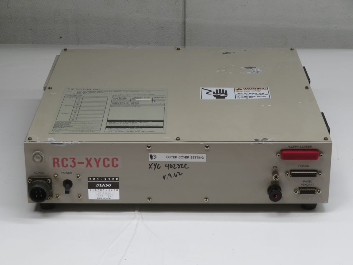 DENSO RC3-XYCC 410000-6480 ROBOT CONTROLLER T262965