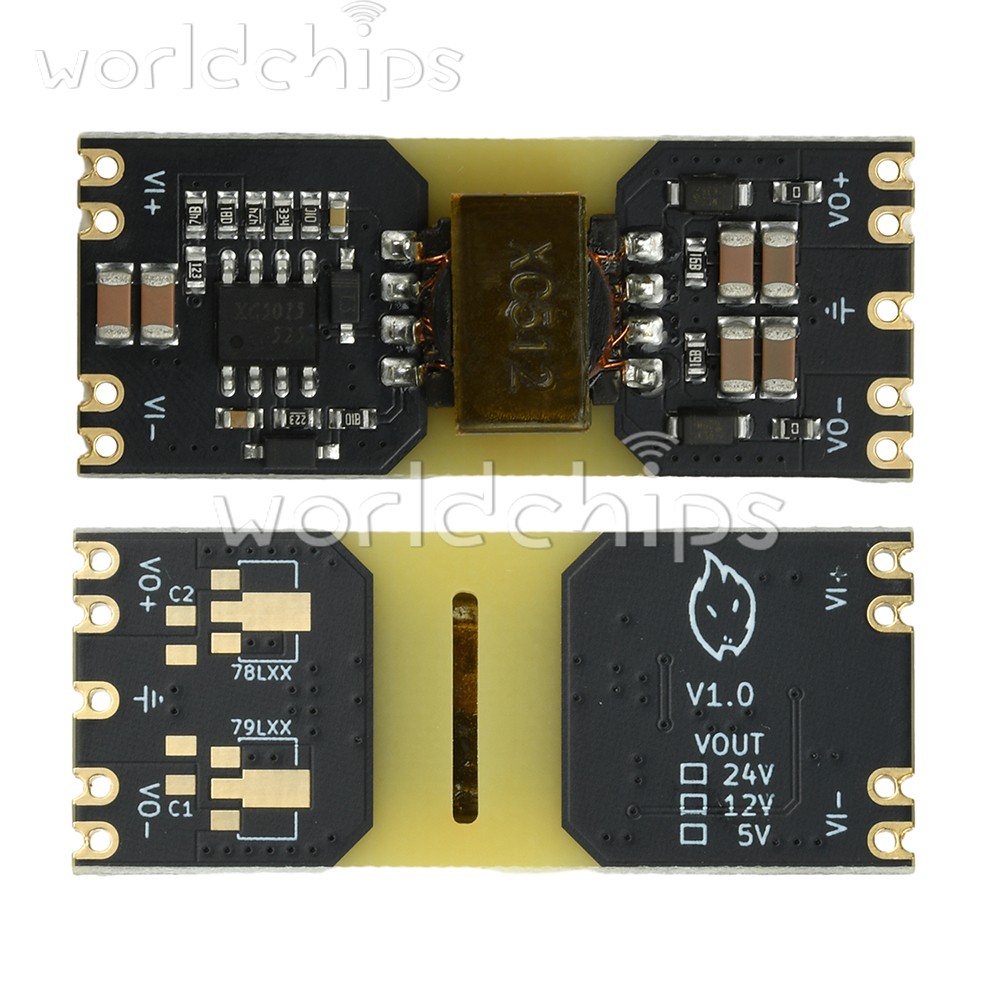 XC5015 DC-DC 9-42V to ±5/±12V Step-Down Isolated Power Supply Module Low Ripple