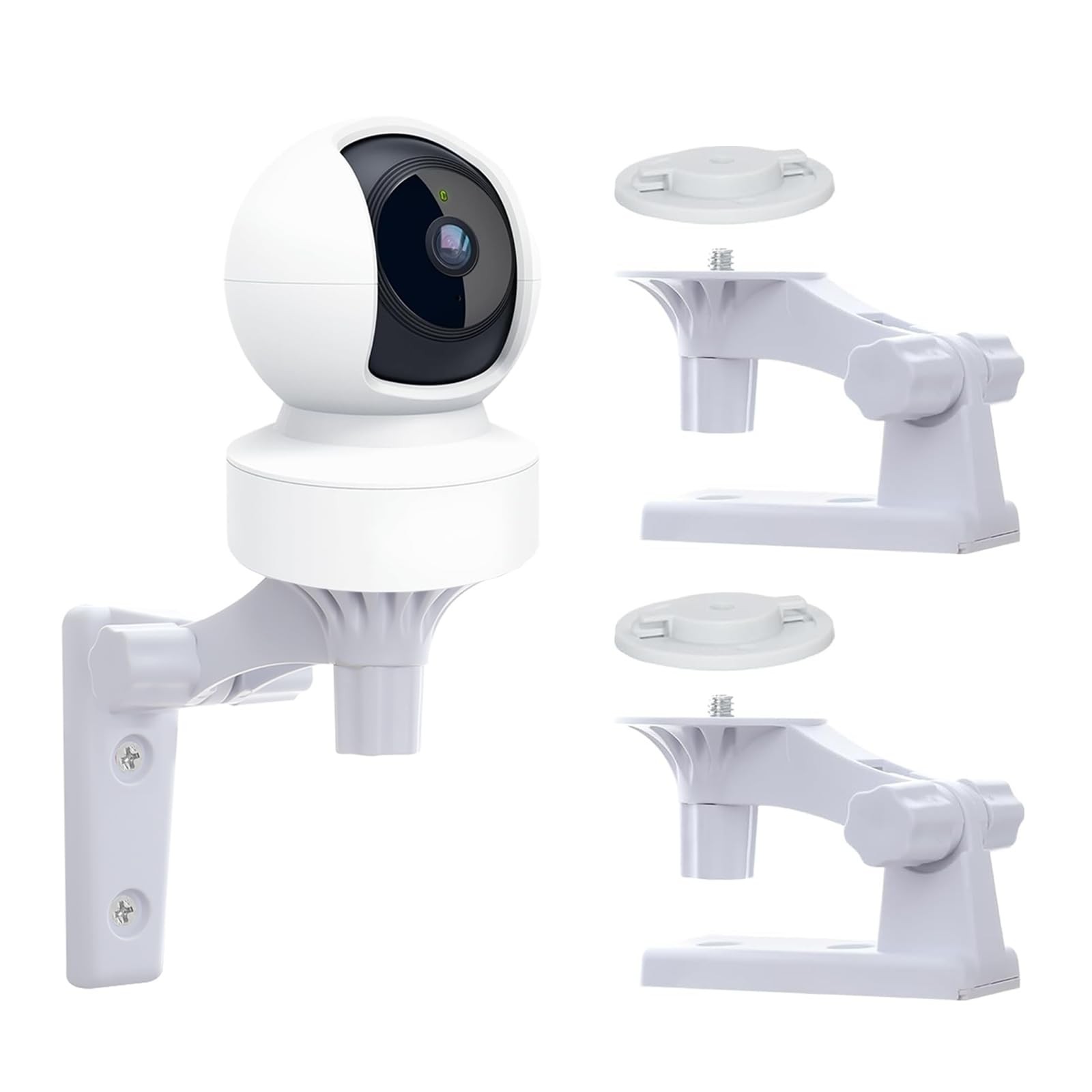 Wall Mount Compatible with TP-Link Tapo C210/ C200 and 2 Pack wall mounts