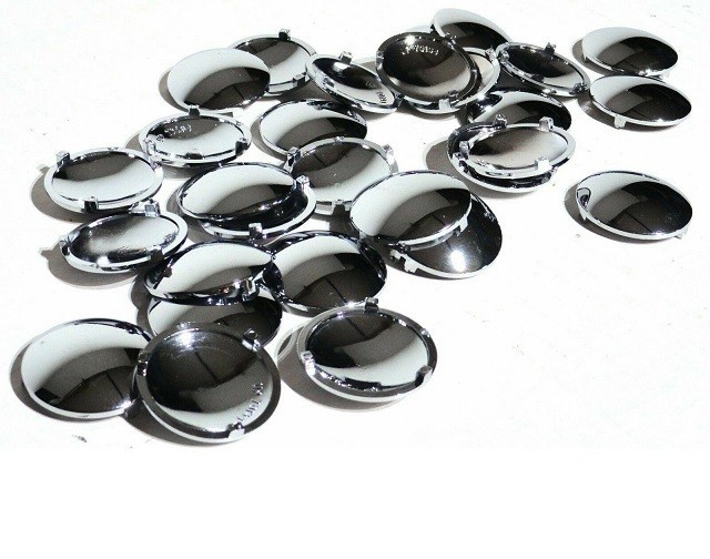 Upholstery Chrome Plastic Button Cover For Kenworth (Set Of 50 PZ)