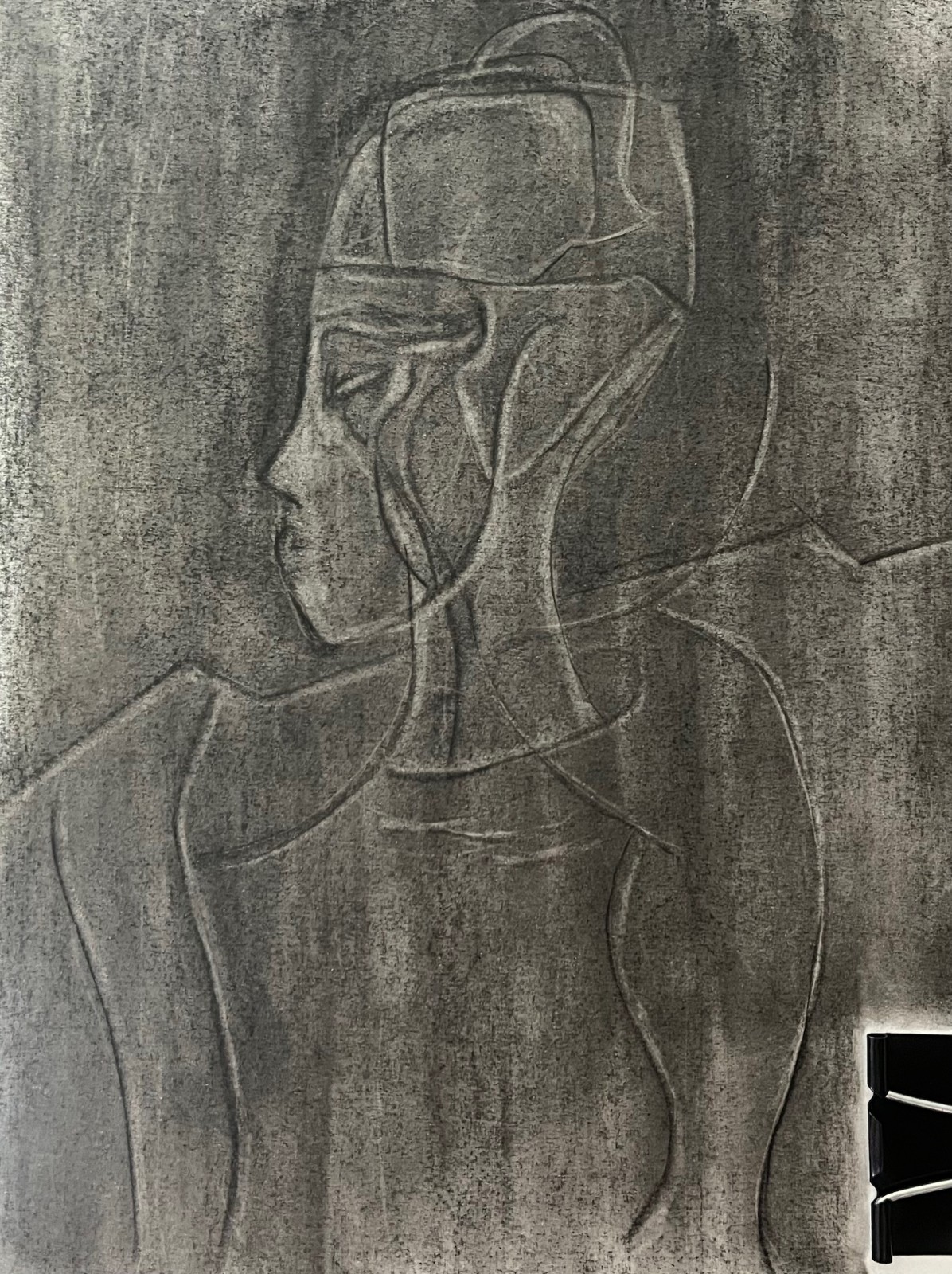 Original charcoal sketches, Art, drawings. 9 inch x 12 inch