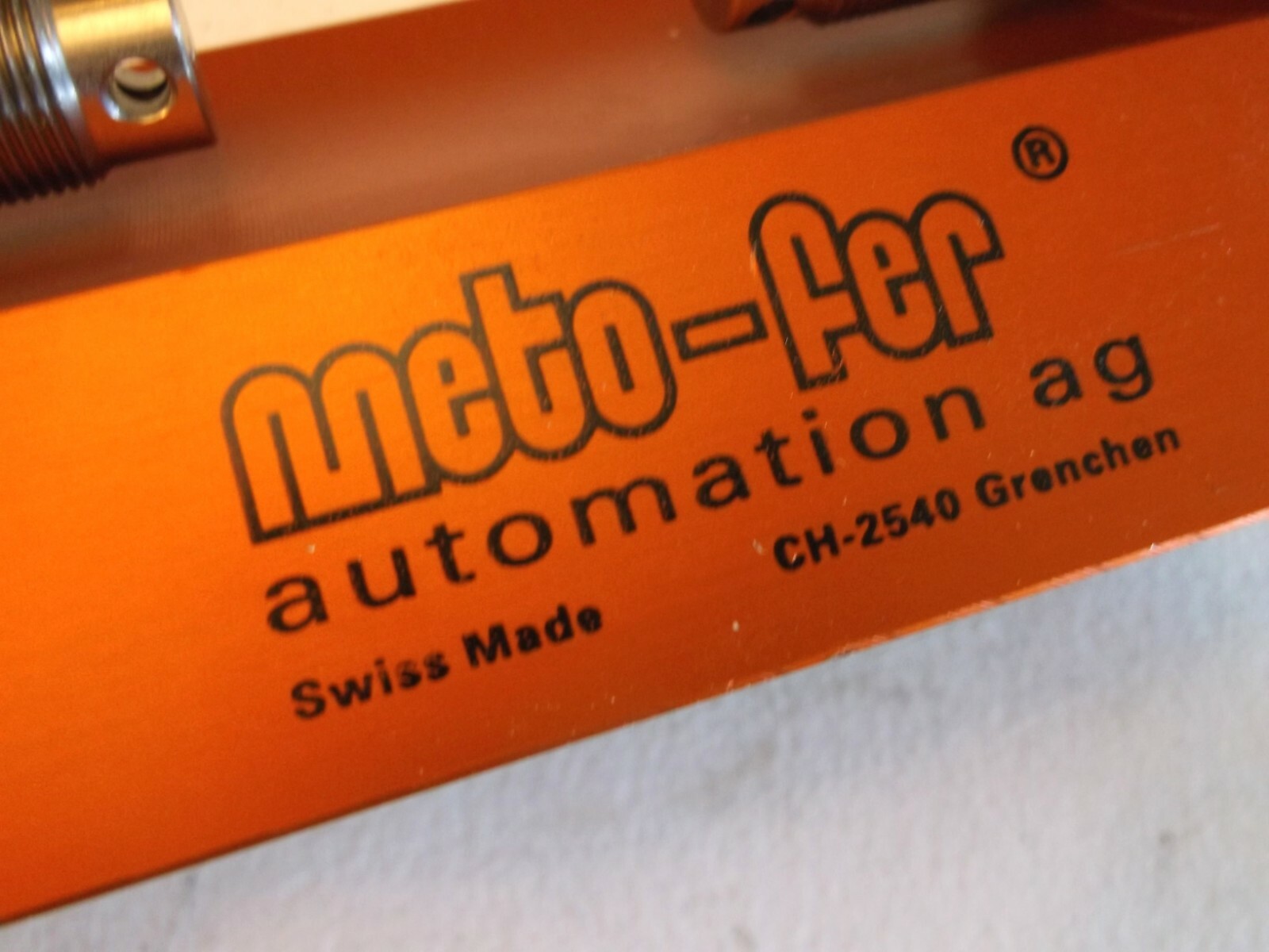 Meto-Fer VE-82-09-33 Precision Linear Actuator / Slide New