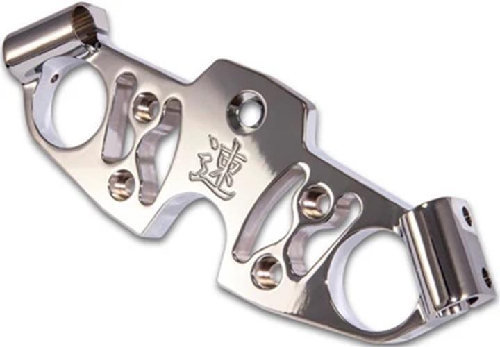 Triple Tree Top Clamp 99 - 17 Suzuki Hayabusa Chrome CNC Billet Aluminum New USA