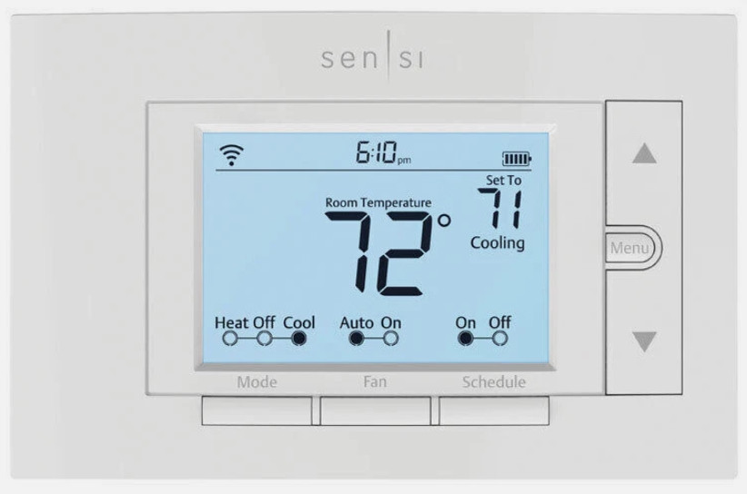 Emerson Sensi Smart Programmable Thermostat - White (ST55)