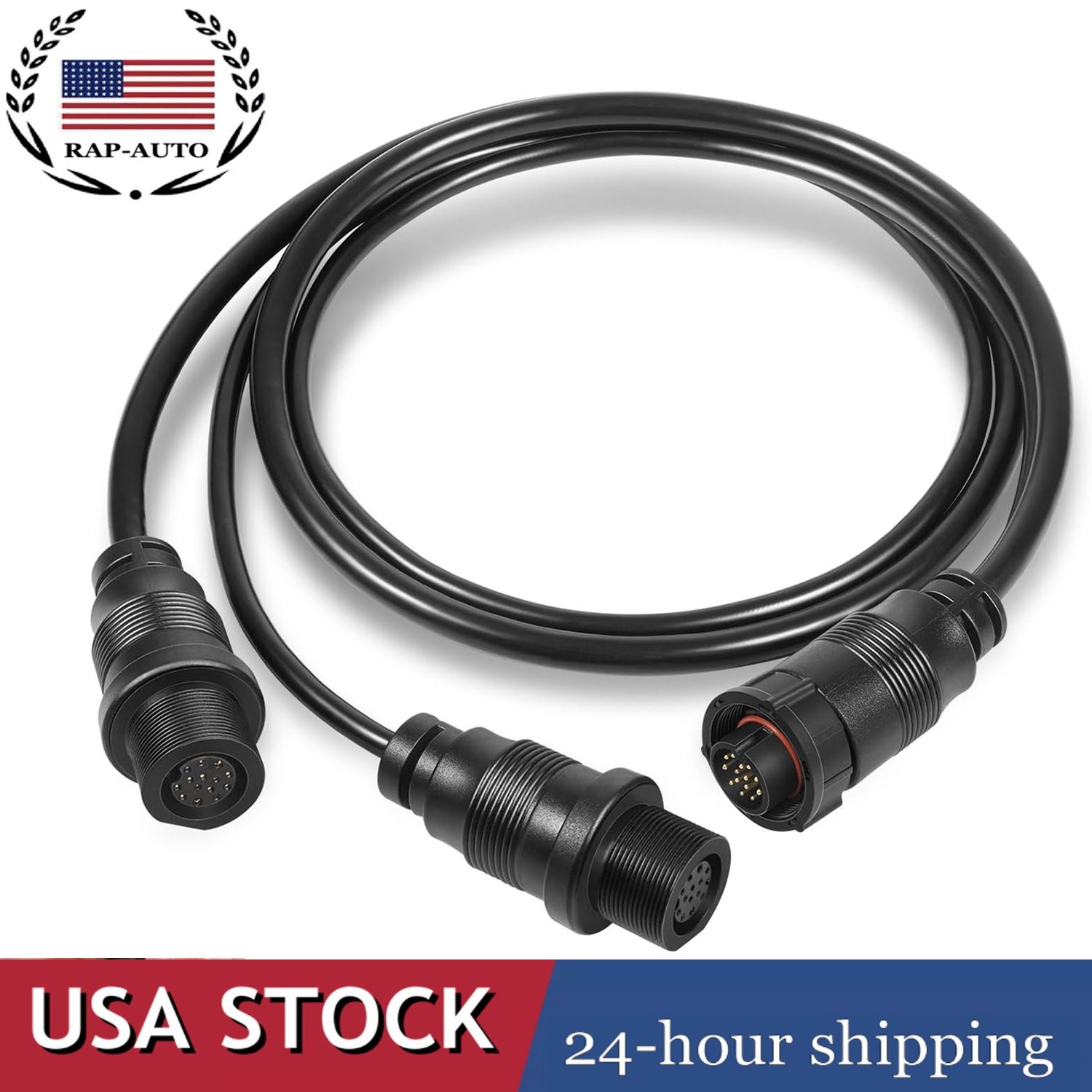 720111-1 14 M ID SIDB Y Splitter Cable for Humminbird SOLI & XAPEX Fish Finders