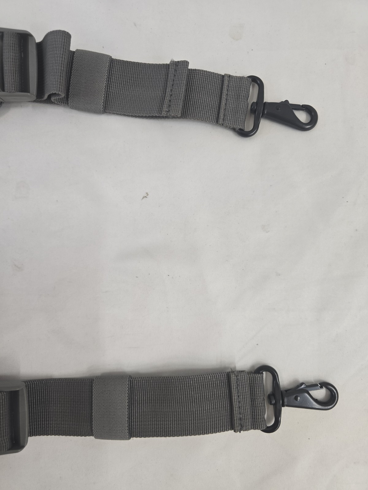 Ubranded Shoulder Straps Backpack Gray