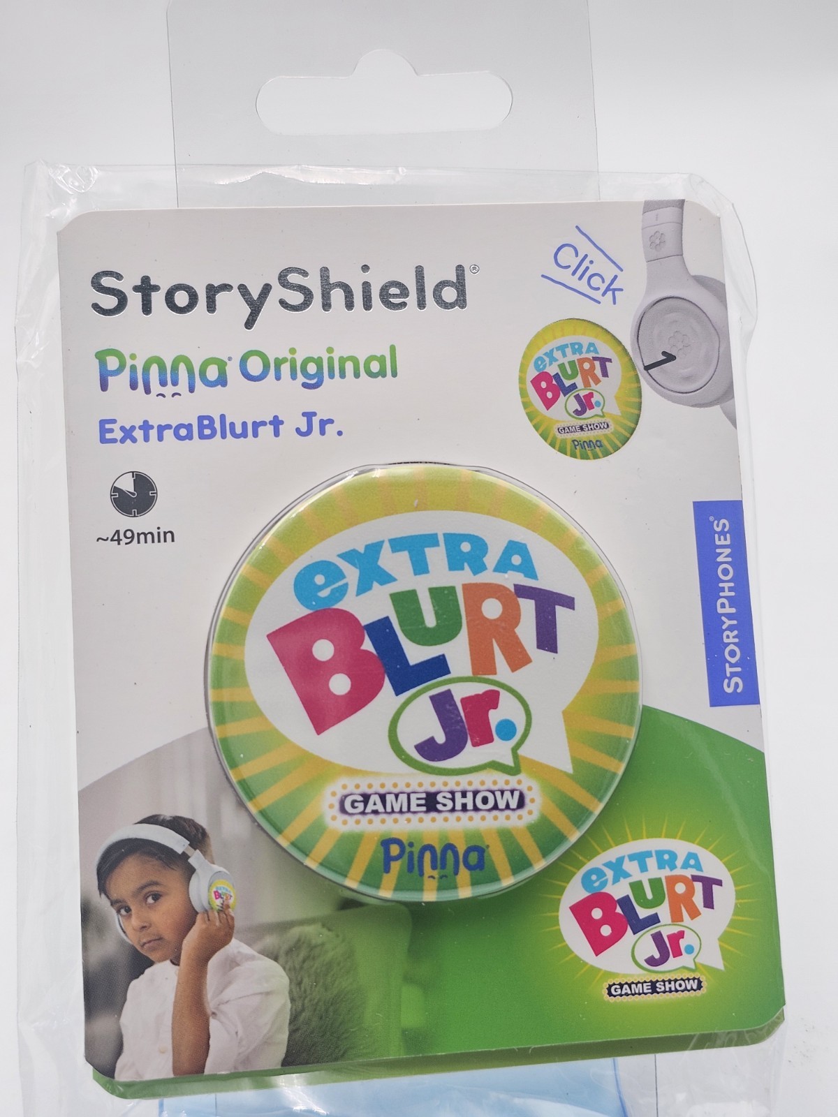 New Story Shields For your Story Phones Extra Blurt Jr. Game Show Pinna NEW