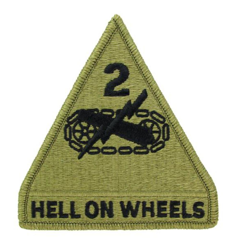 2nd Armored Division OCP Patch - U.S. Army Patch