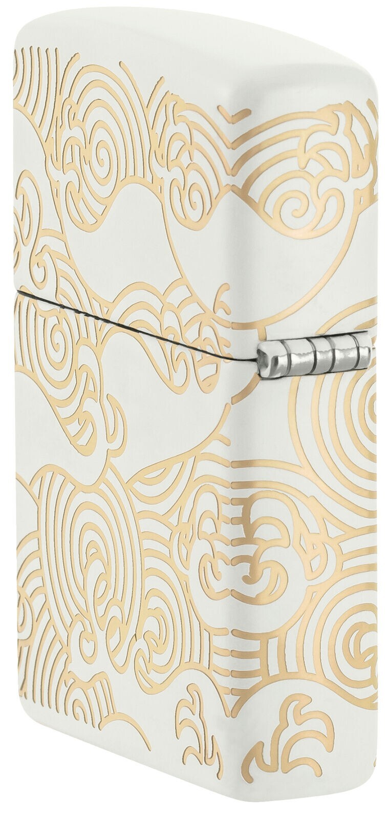 Zippo Waves Design White Matte 48909