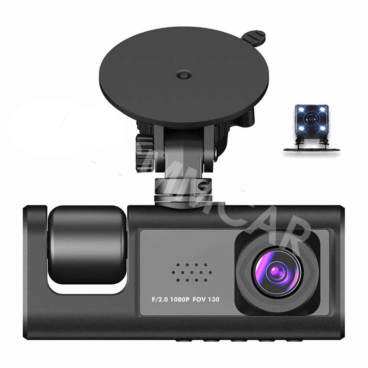 Car DVR Dash Cam Video Recorder Night Vision Parking Monitoring Loop Recording
