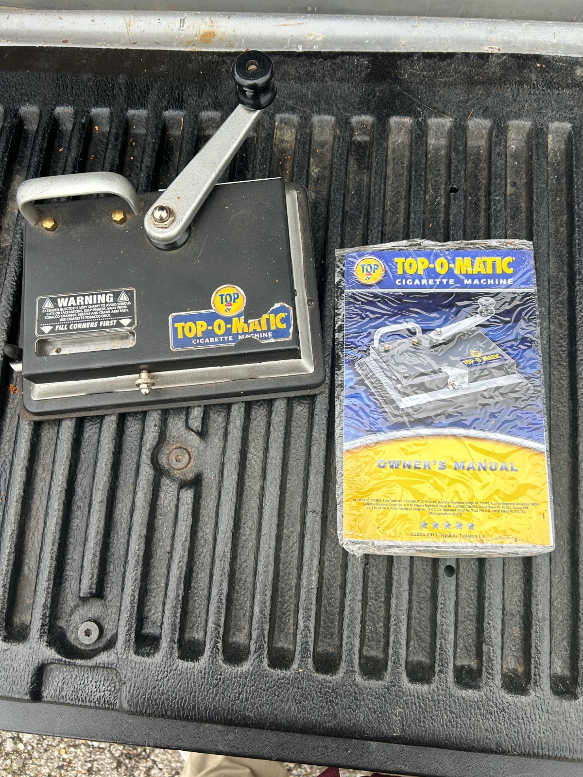 Top-O-Matic Cigarette Rolling Machine King