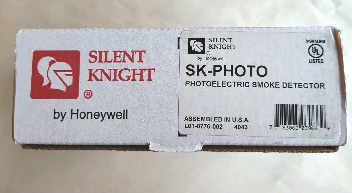 HONEYWELL SILENT KNIGHT SK-PHOTO / SKPHOTO Photoelectric Smoke Detector