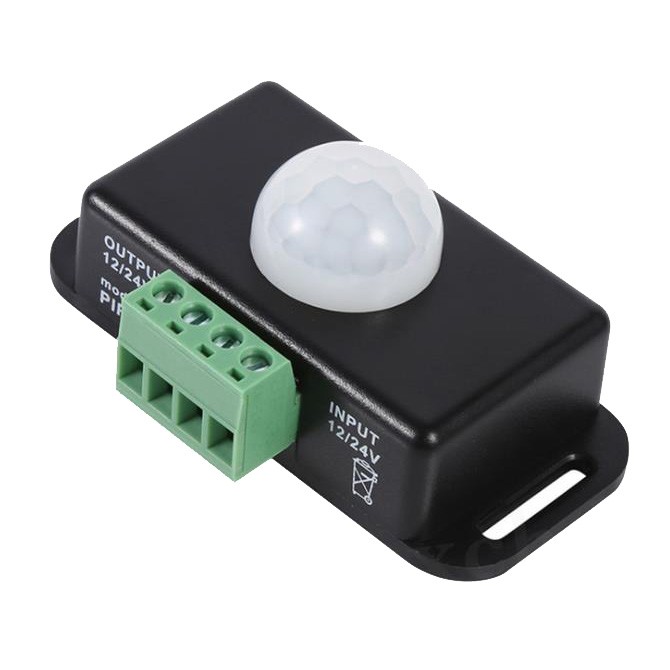 Auto ON OFF Detector Infrared PIR Motion Sensor Switch F LED Light Strip 12V-24V