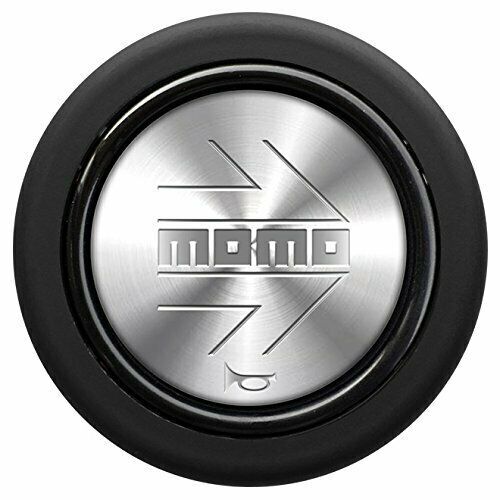 New JDM Silver polish Steering Wheel Horn Button Sport Competition Tuning 59mm