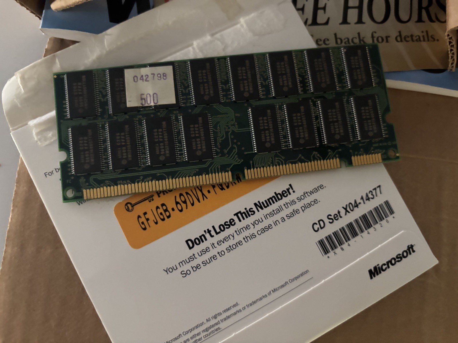 Microsoft Windows 98 Upgrade - Second Edition Installation Software
