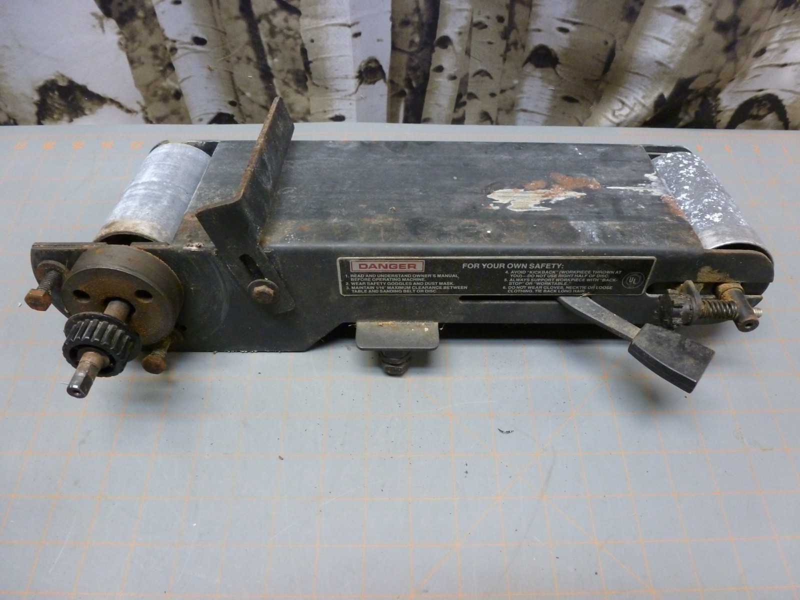 Genuine Used Craftsman Full Roller Assembly for Belt/Disc Sander 113.226421