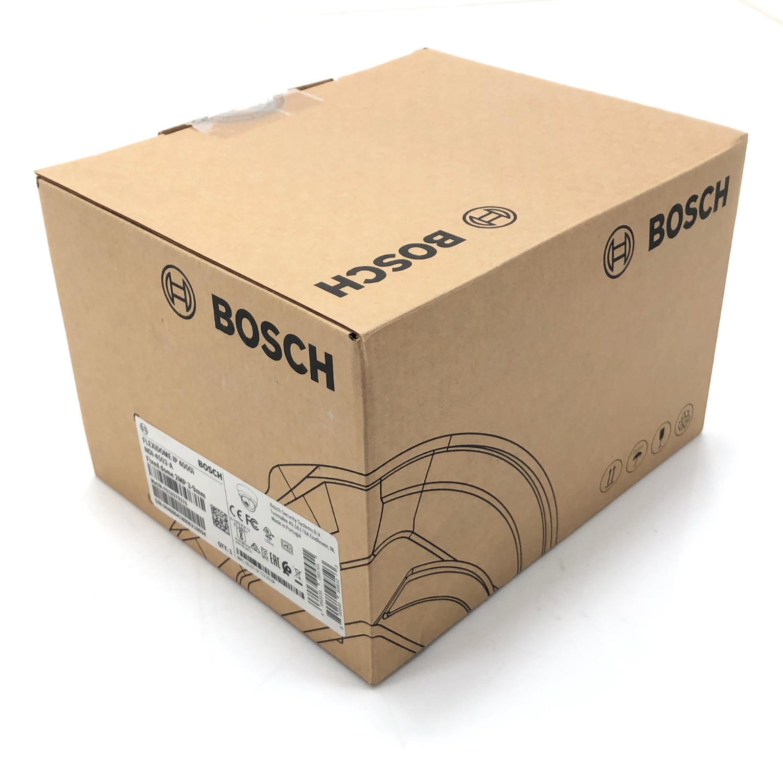 NEW Bosch NDI-4502-A FlexiDome IP 4000i 2MP Indoor Network Security Camera 3-9mm