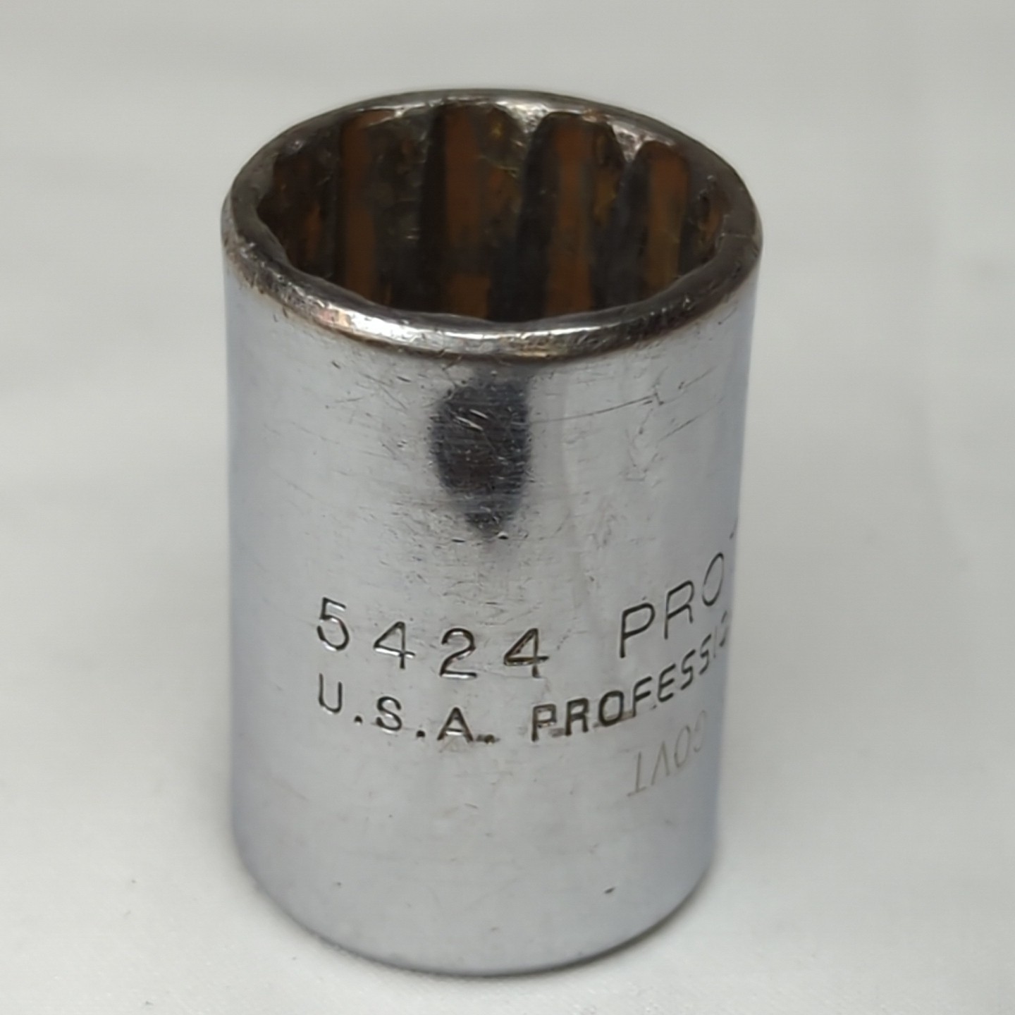 Proto Size 3/4" SAE 1/2" Drive 12 Point 5424 Socket USA