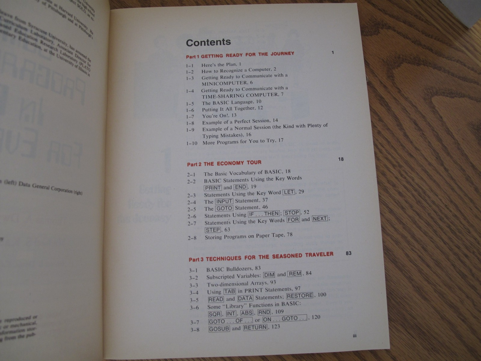 Vintage Radio Shack Computer Programming Book Basic 1977