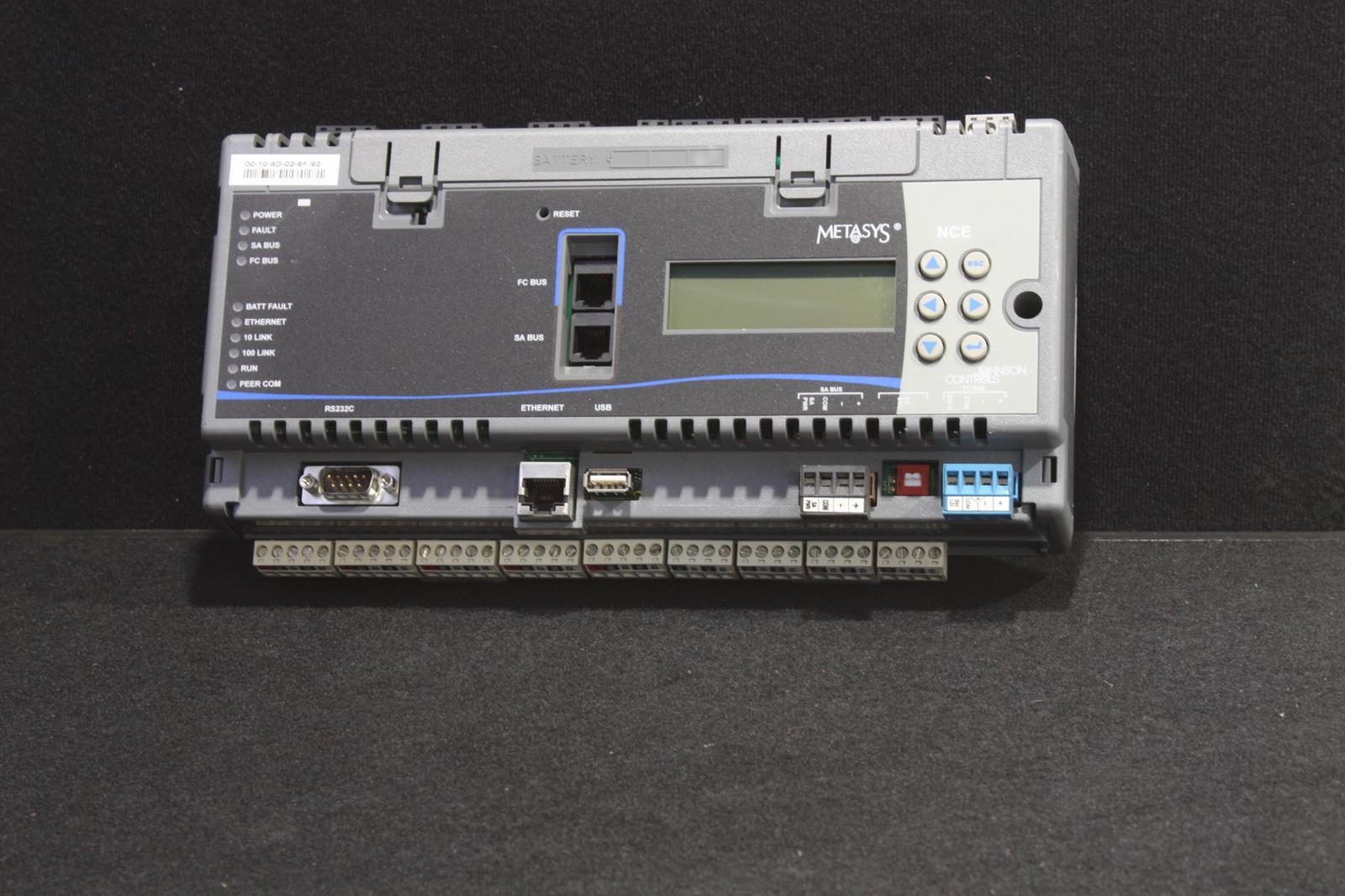 JOHNSON CONTROLS MS-NCE2566-0 Network Control Engine NCE SKU 217632