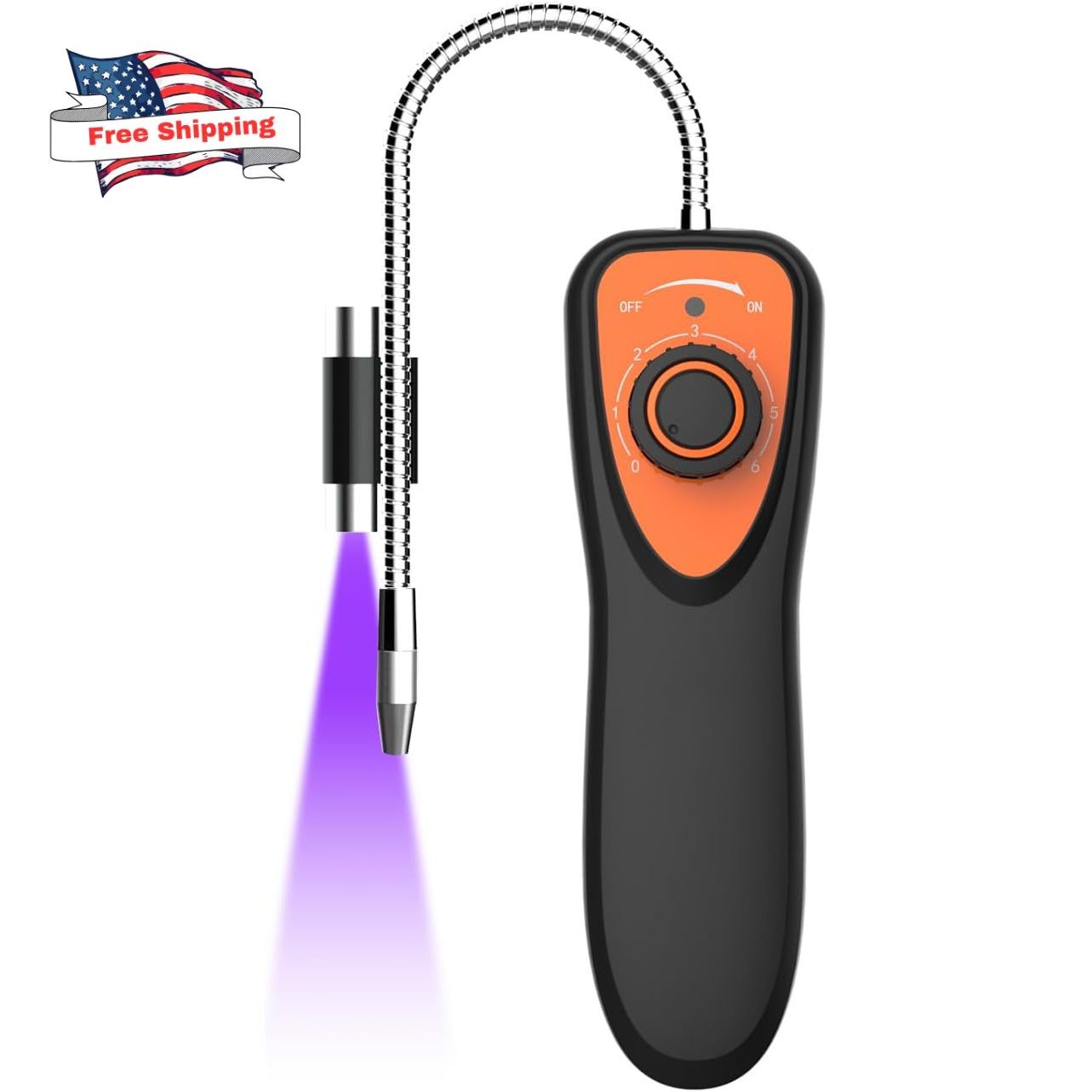 Refrigerant Leak Detector With UV LED,Automotive AC [R134A R410A R22 R1234YF] ..