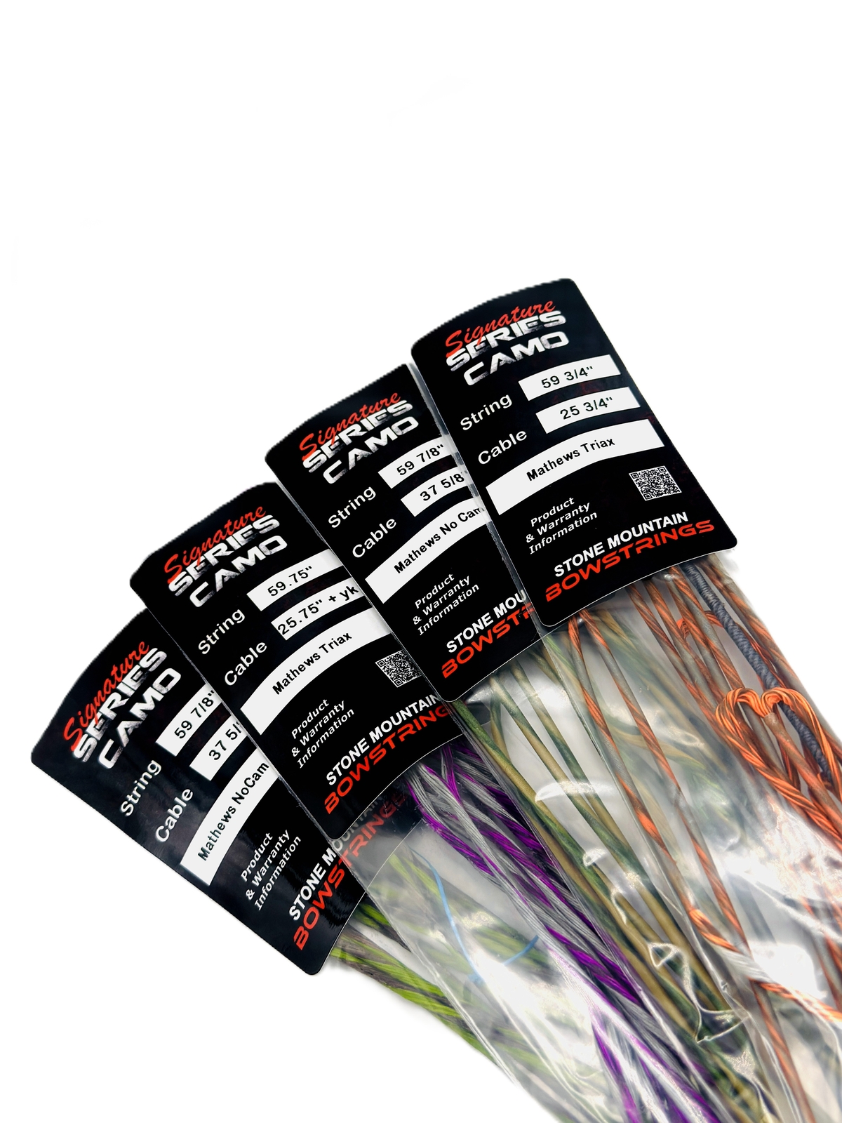 Select Signature Camo Bowstring Sets - (Any Model) - Compound Bowstrings
