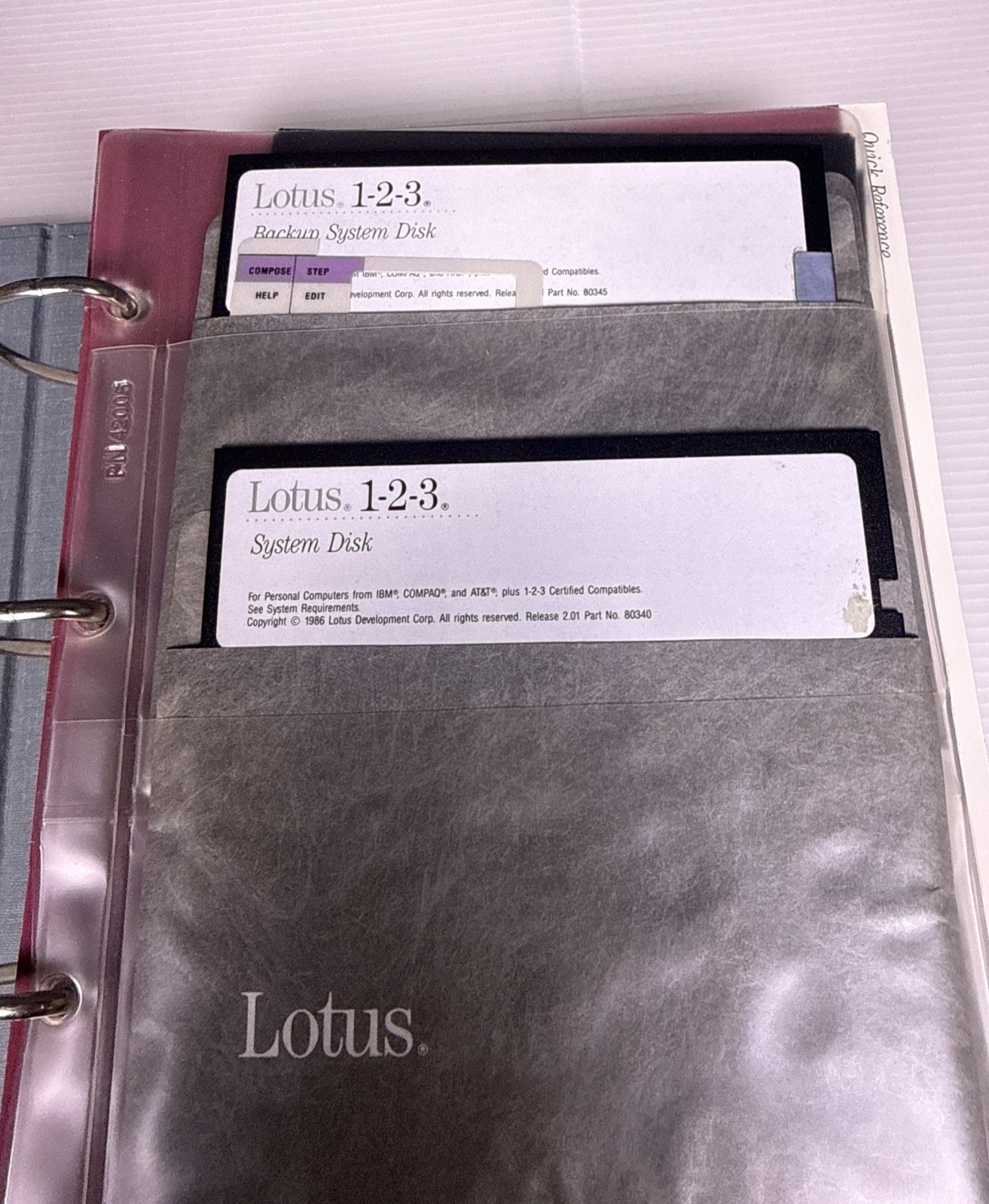 VINTAGE Lotus 1-2-3 for Windows Release Compete Set w/ Floppy Disks Tutorials