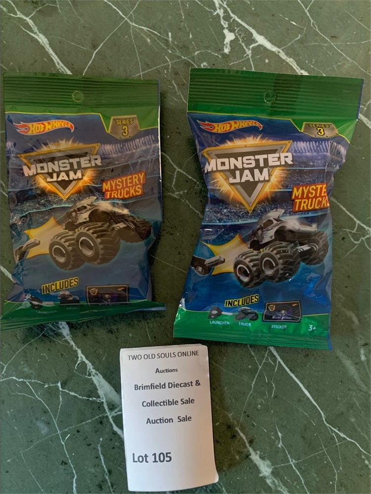 Hot Wheels 2018 Monster Jam Mystery Trucks Series 3 NEW sealed lot of 2