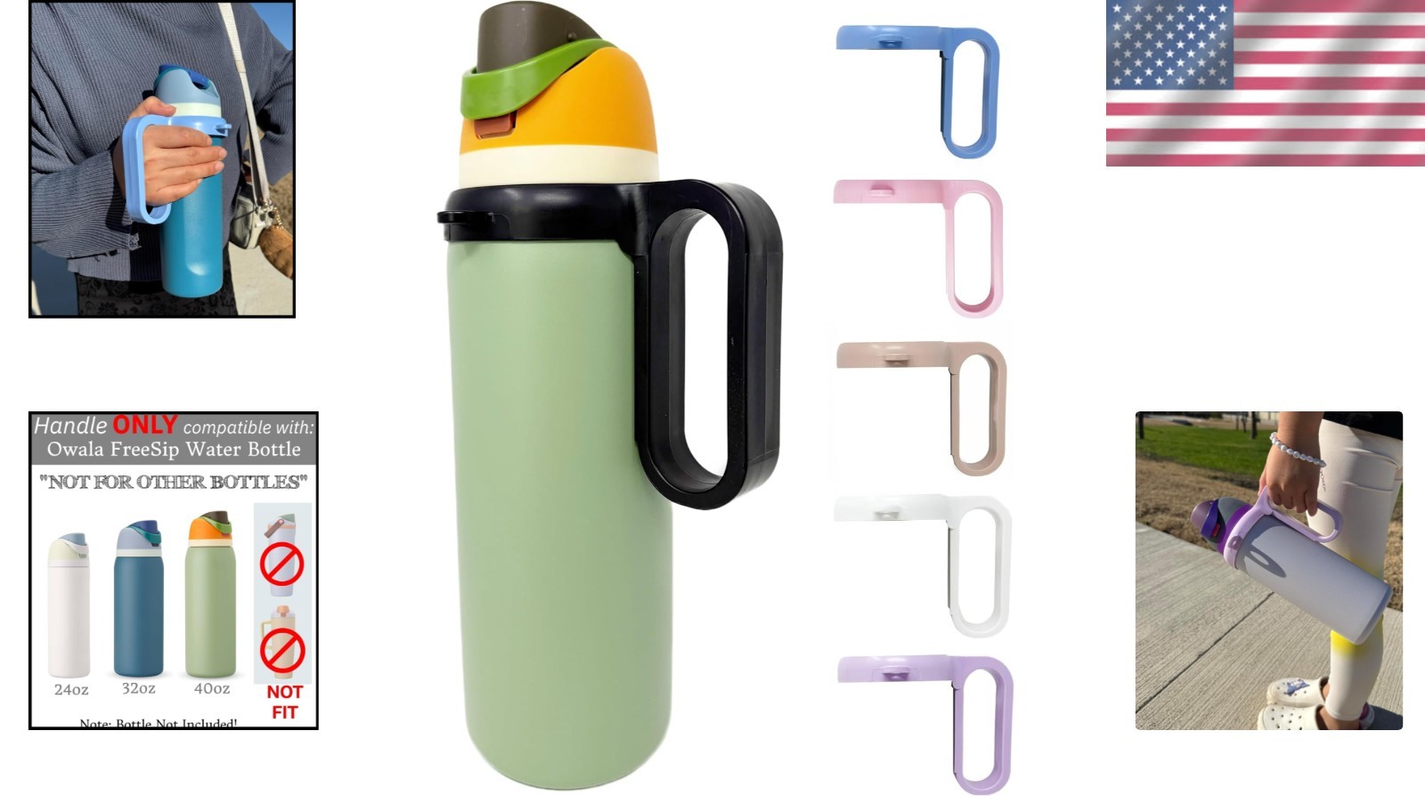 Transform Your Owala FreeSip into a Tumbler – Lightweight, Easy-Clean Accessory