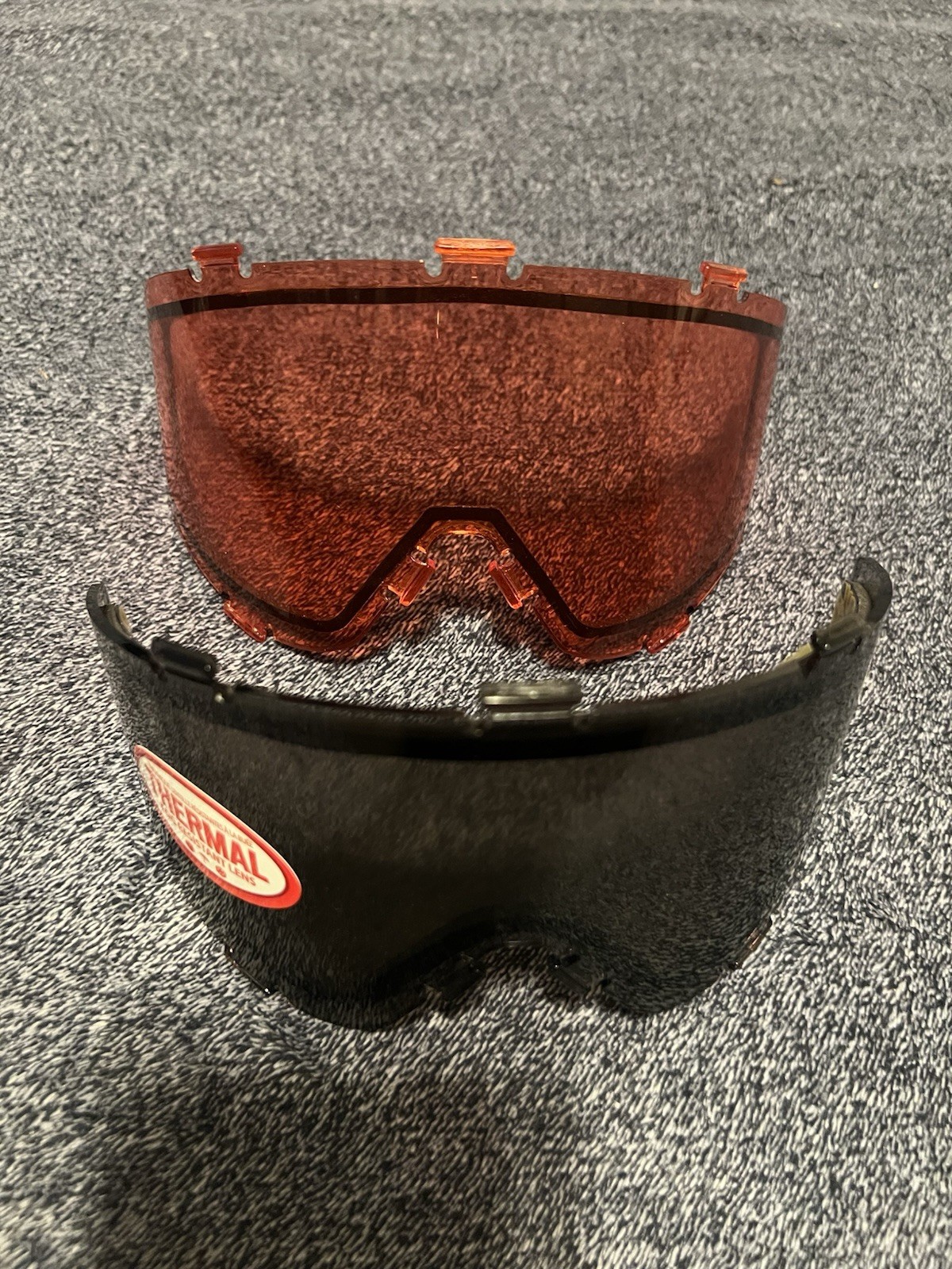 OG JT Flex 8/Premise/ProFlex/Spectra Thermal Mask Lens - Pink And New Smoke
