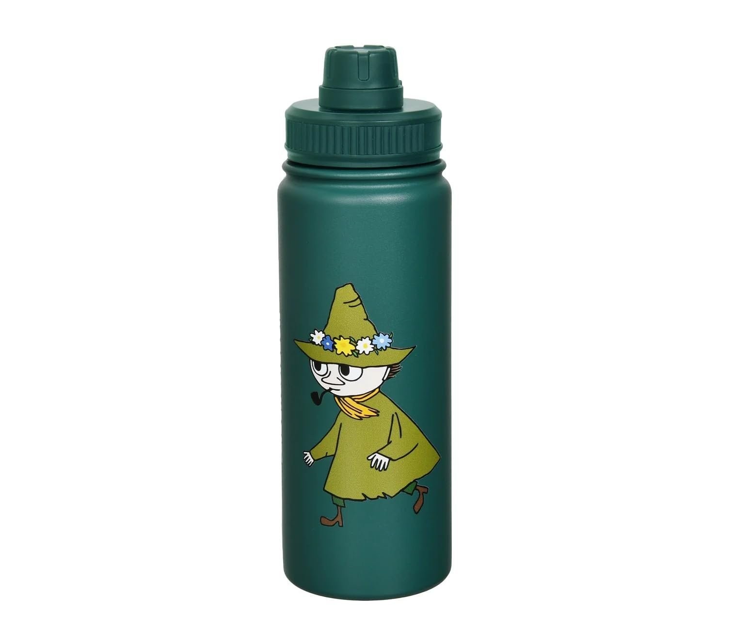 Moomin Snufkin Stainless Steel Insulated Water Bottle by Nordicbuddies – 16.9...