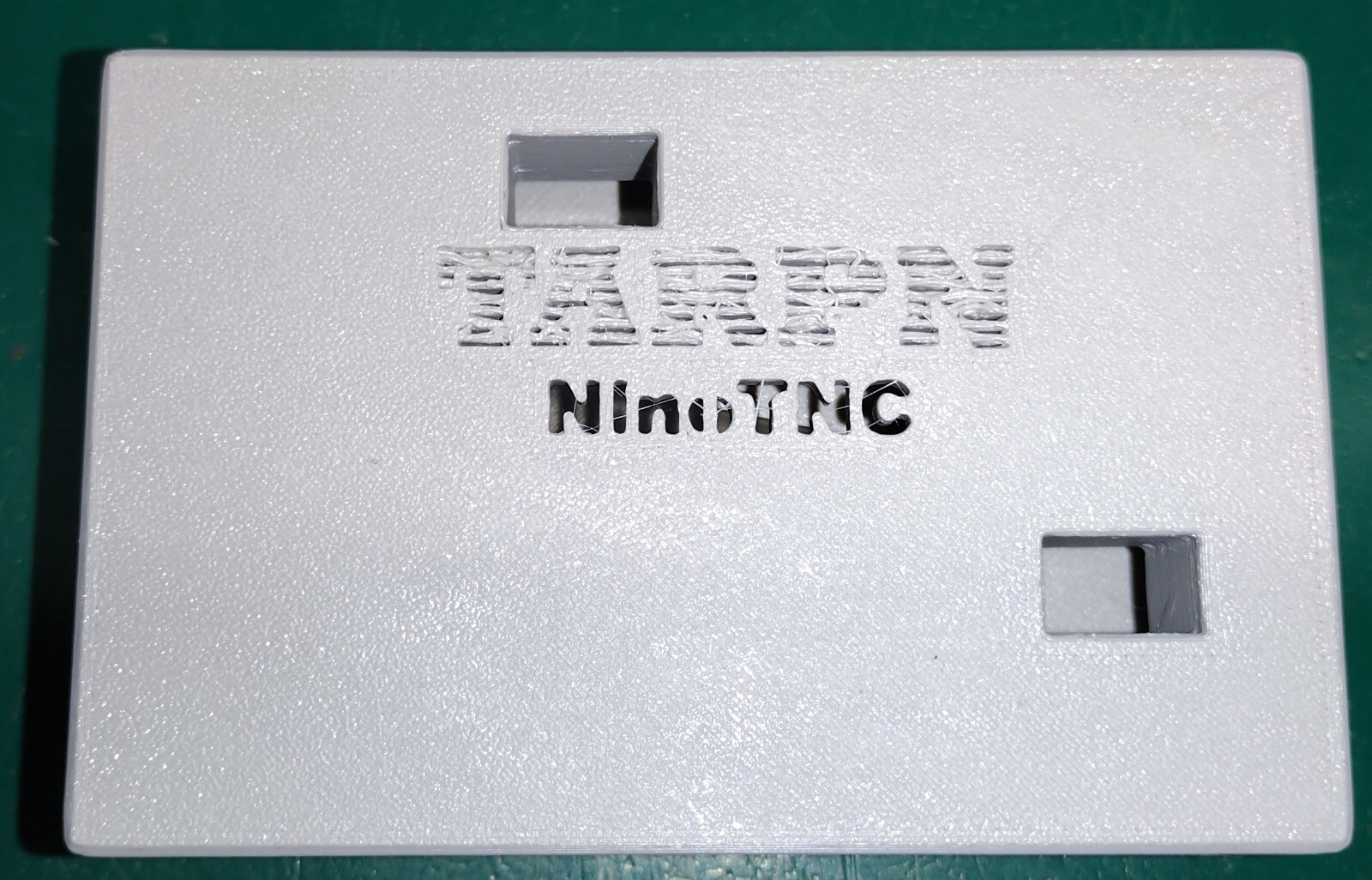 NinoTNC 3D Printed case for ham radio packet NinoTNC board