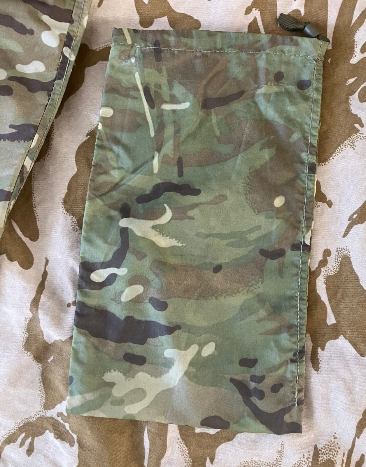 British Army Issue MTP BASHA BAG with Draw Cord Genuine Issue