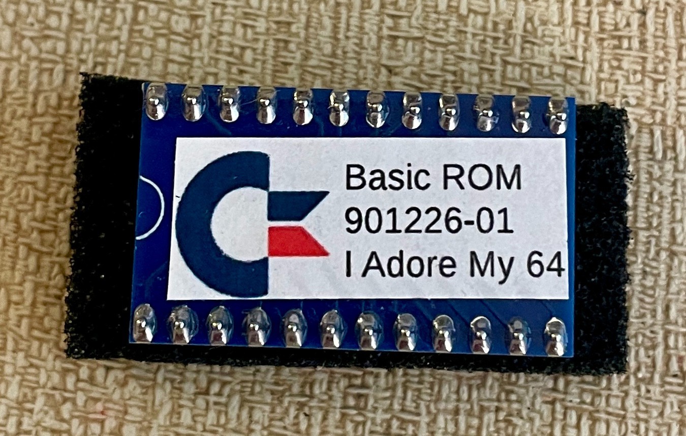 Commodore 64 compact Basic ROM replacement - MOS 901226-01 equivalent