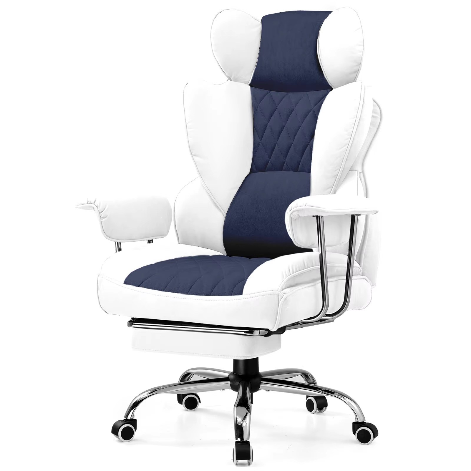 Big and Tall Gaming Chair with Pocket Spring Lumbar Support, Ergonomic Office