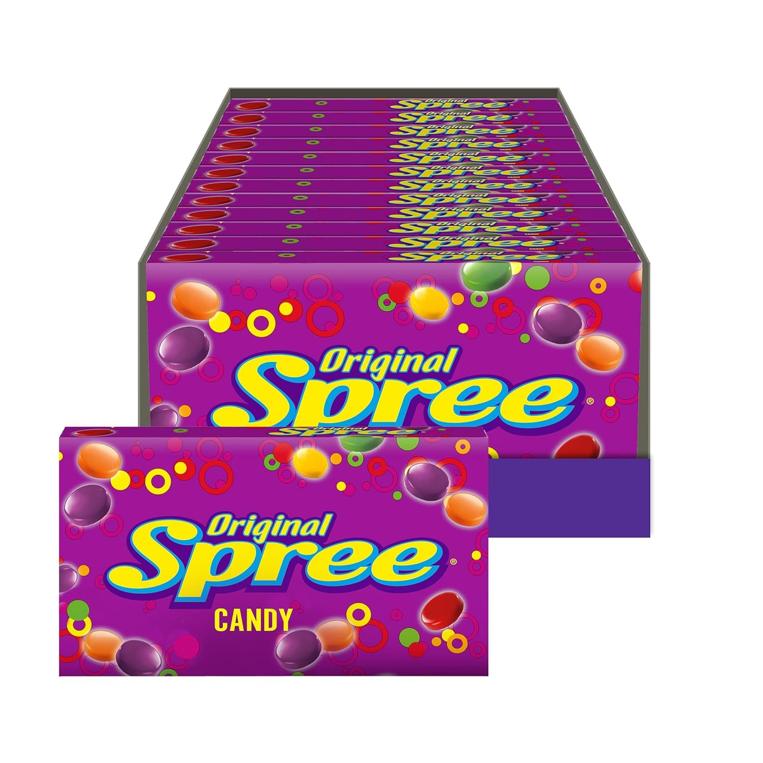 Spree Original Theater Box Candy, 5 Ounce, Pack of 12