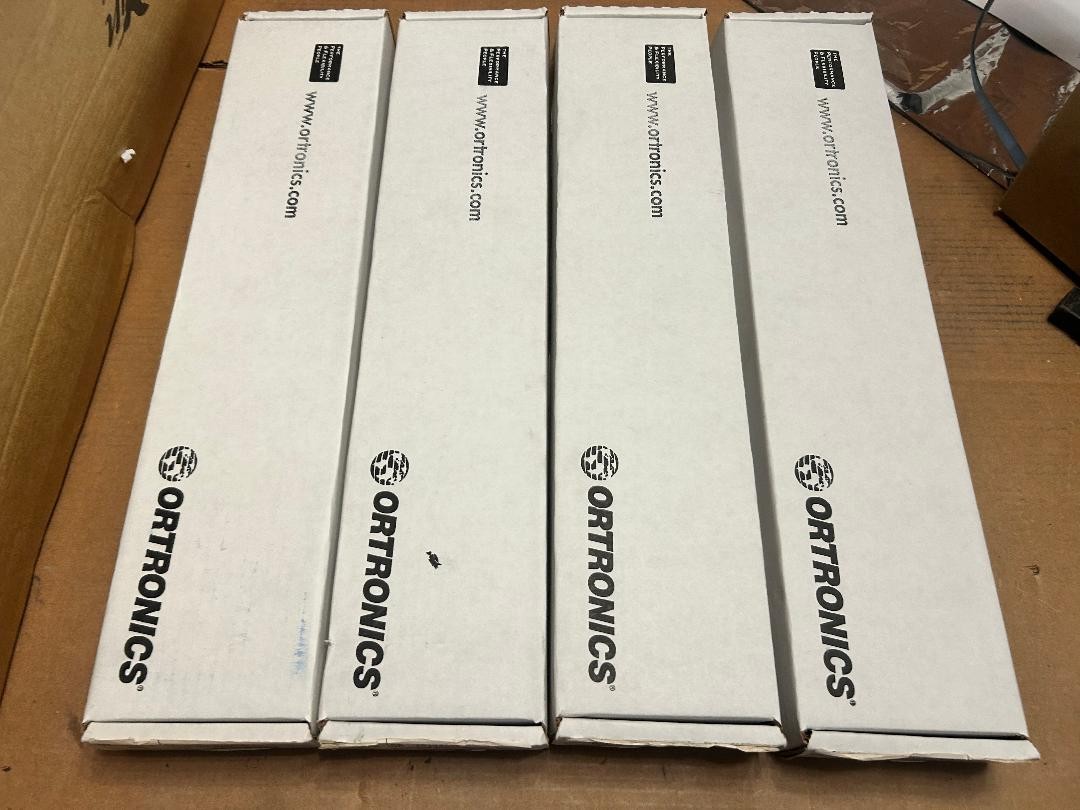 Qty.4 UNUSED Ortronics Bezel Patch Panel OR-401045283 P/P 8 Modules Hook Loop