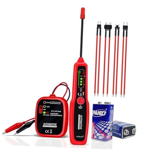 Automotive Electrical Wire Tracer - Open & Short Finder Circuit Tester Wire