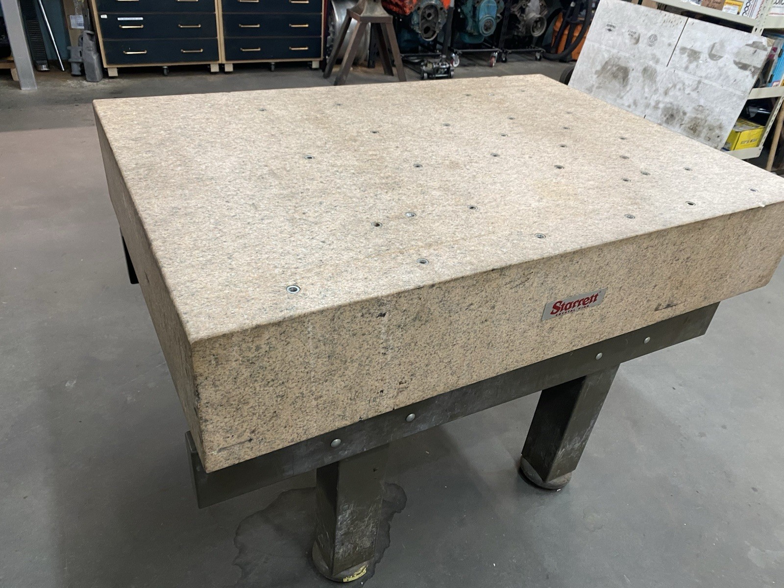 Starrett Pink Granite Surface Plate Grade AA-Laboratory