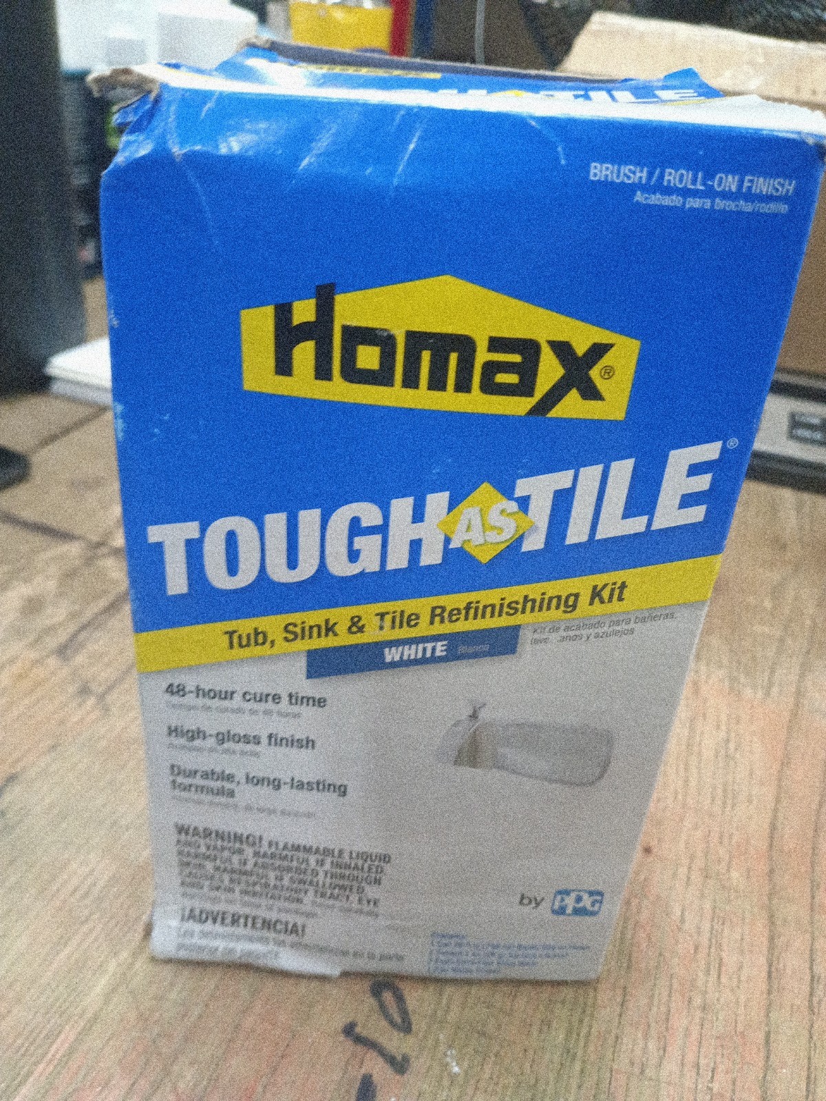 Homax Tough As Tile Tub & Tile Refinishing Kit - 26oz White,   881