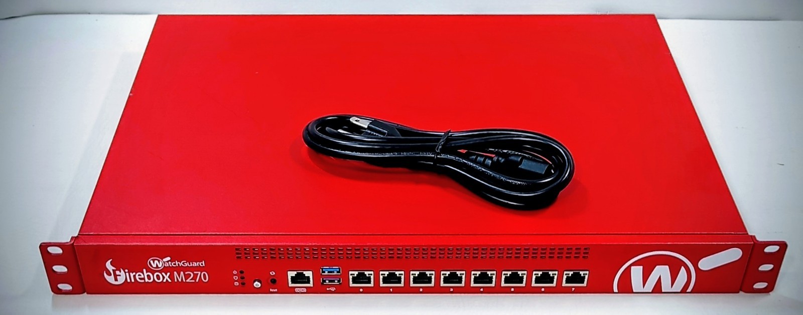 WatchGuard Firebox M270 Firewall Network  Security Appliance TL2AE8 Red w/Power