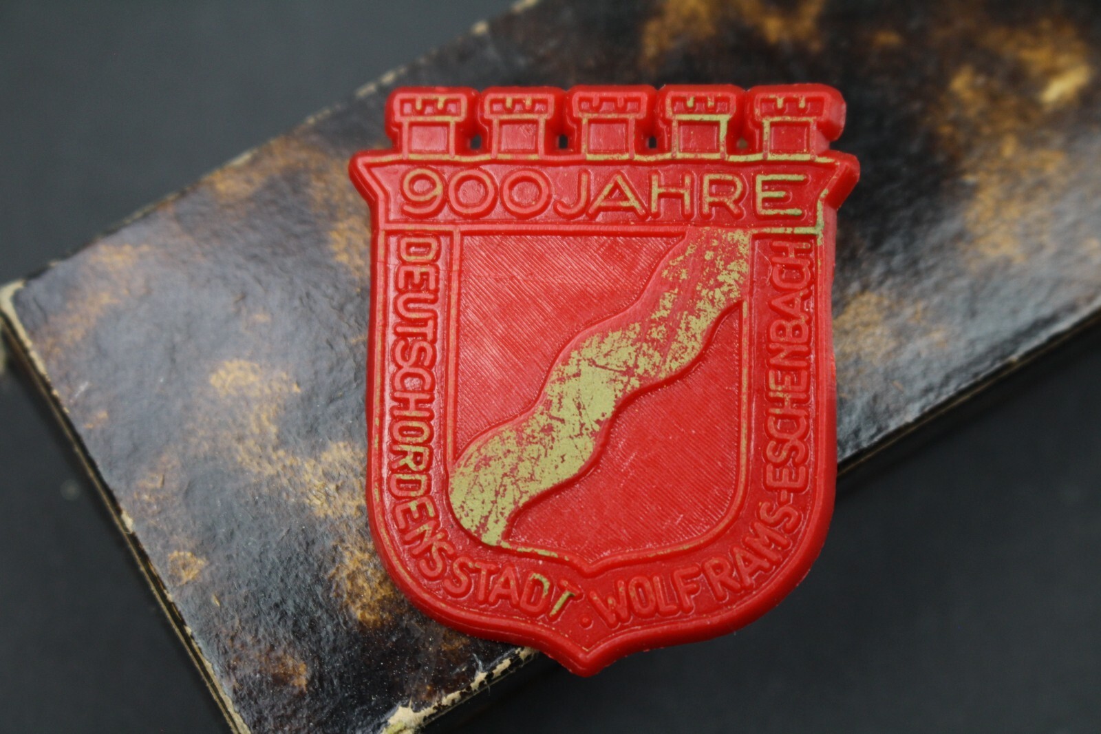 Event badge 900 years German Order city Wolframs-Eschenbach