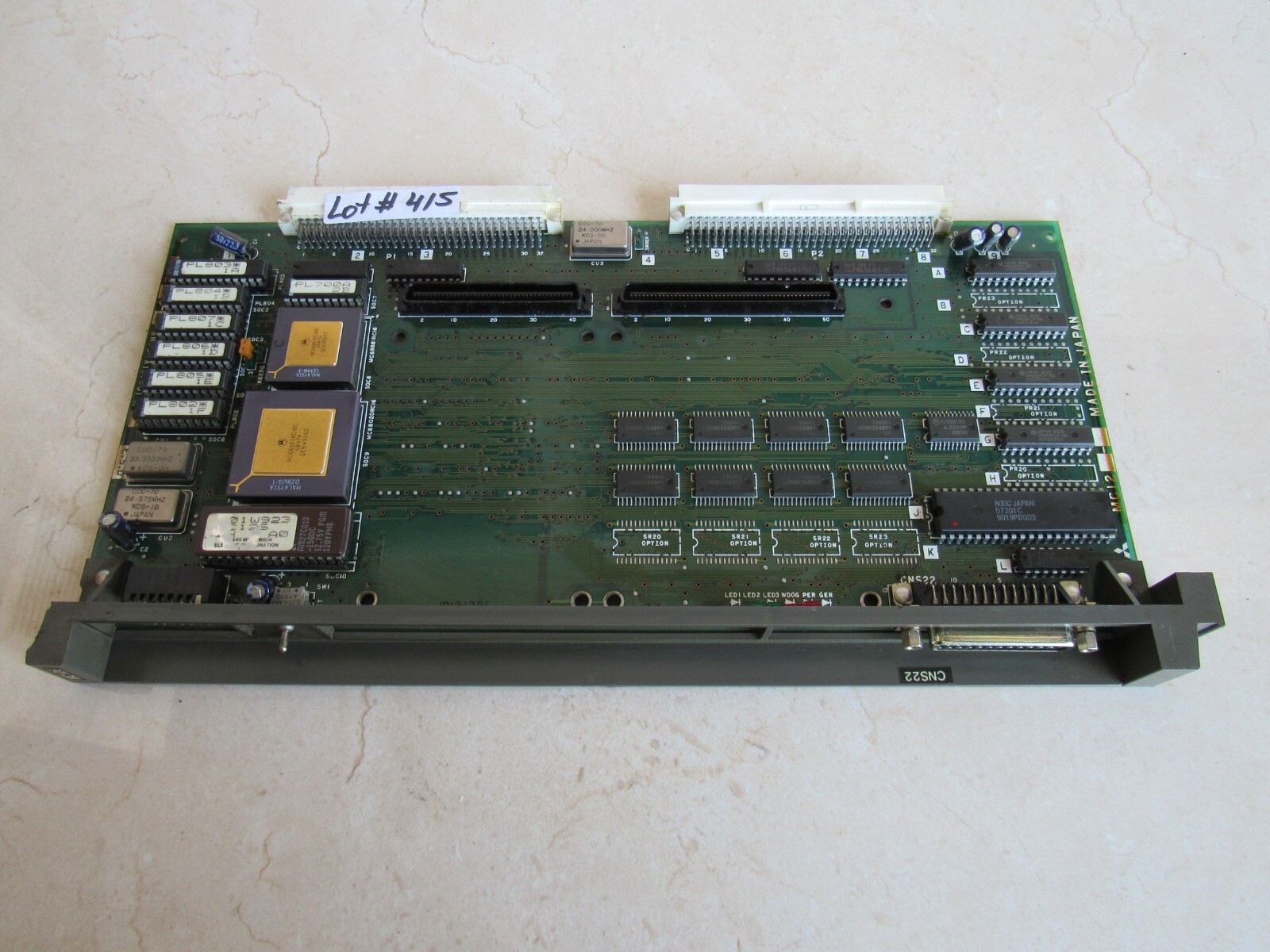 Mitsubishi MC126C / MC126 BN634A181G51 Lot # 415 Greg