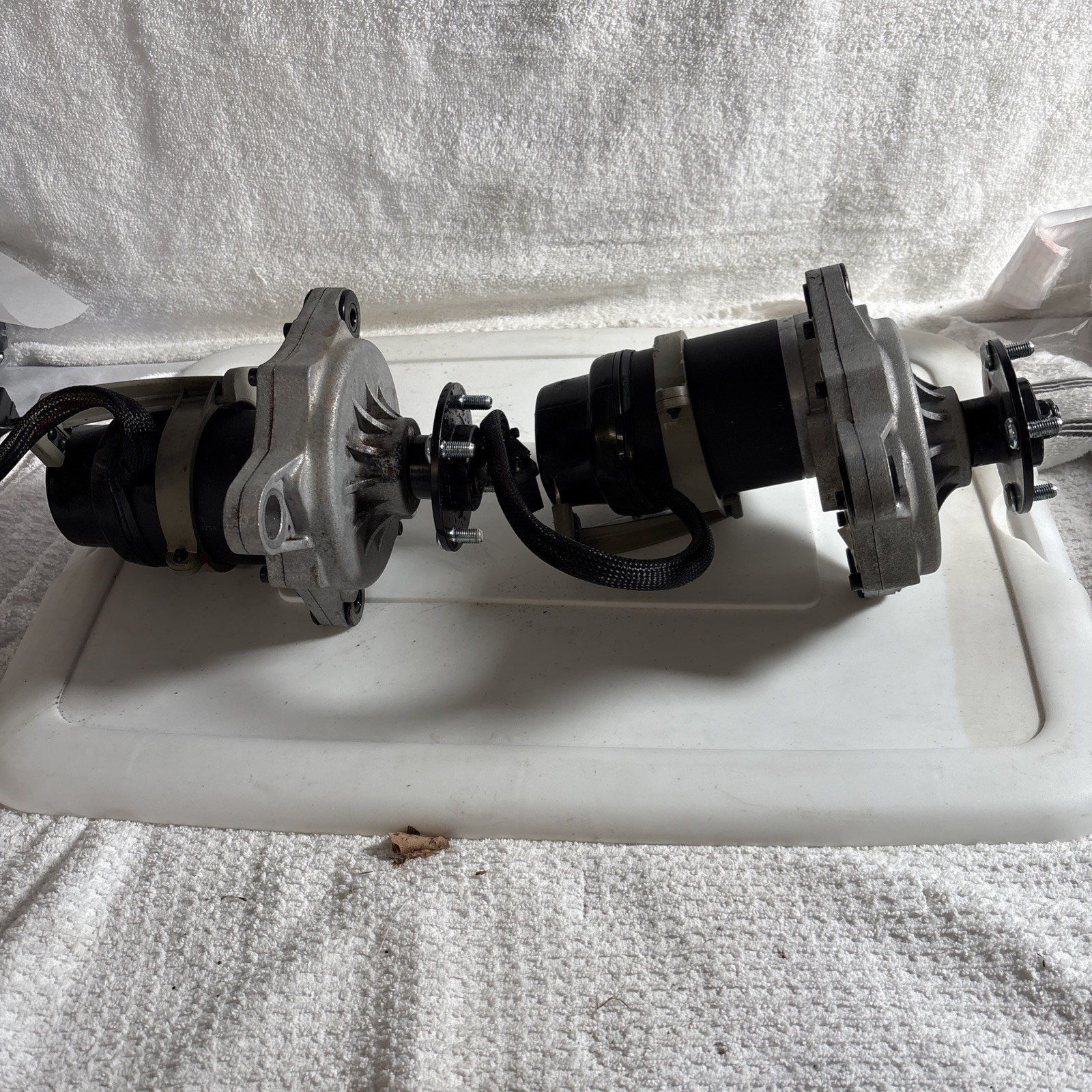 Used Pride Mobility Jazzy Select 6 Power Wheel Chair R/L Motor Gearbox W Brake